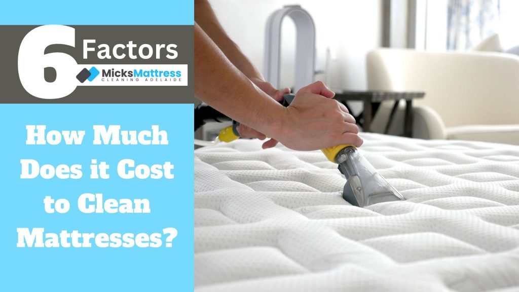 How much does it cost to clean mattresses